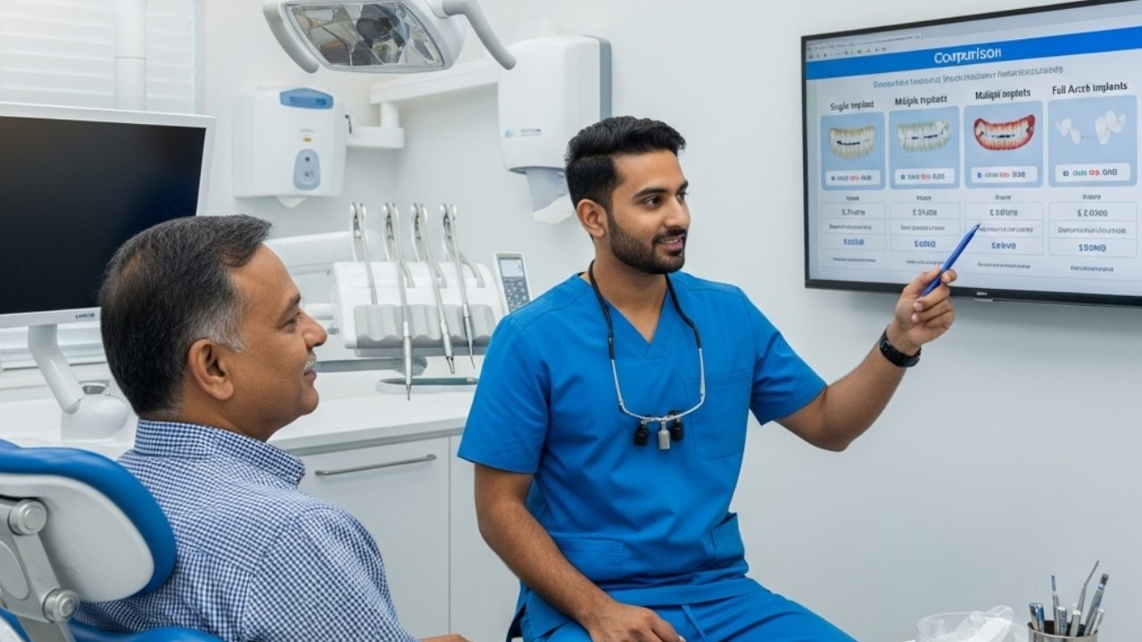 Cost Comparison Best Implant Dentists in Kolkata